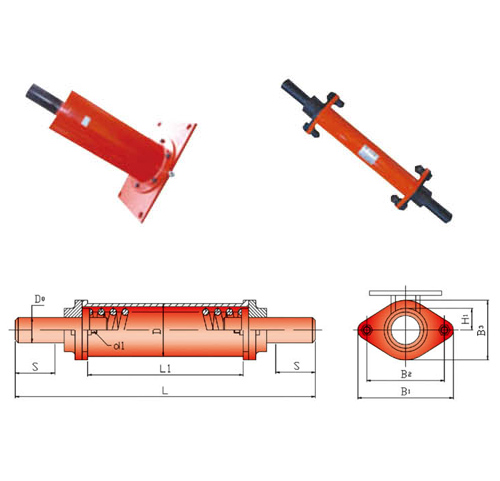 HT1型焊接式彈簧緩沖器